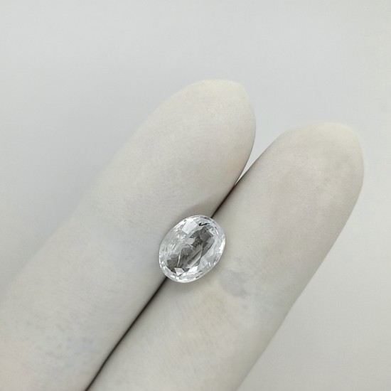 White Sapphire 4.82 Ct Good Quality White Sapphire 4.82 Ct Good Quality